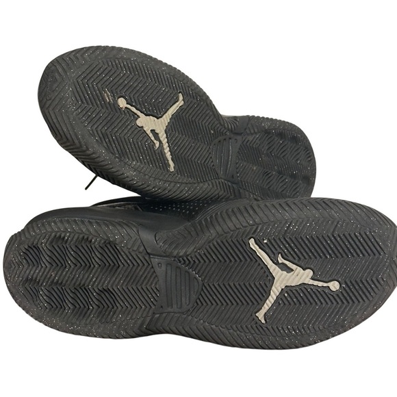 Nike Air Jordan Stay Loyal 2 Black & Silver Leather Sneaker Shoes 23, US 8.5 EUC - Picture 14 of 17